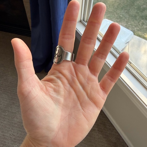 Smurf Spoon Ring Size 9 - Picture 7 of 13